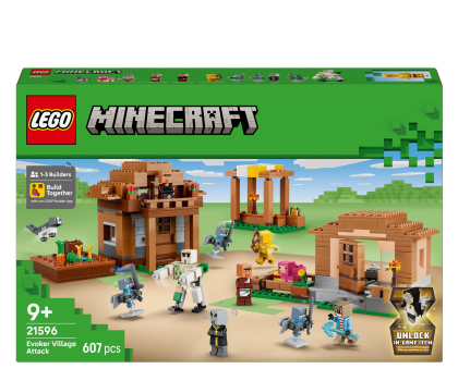 Klocki LEGO® LEGO MINECRAFT 21596 Najazd przywoływaczy na wioskę